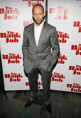 Jason Statham at a New York City screening of Lionsgate Films'  The Bank Job