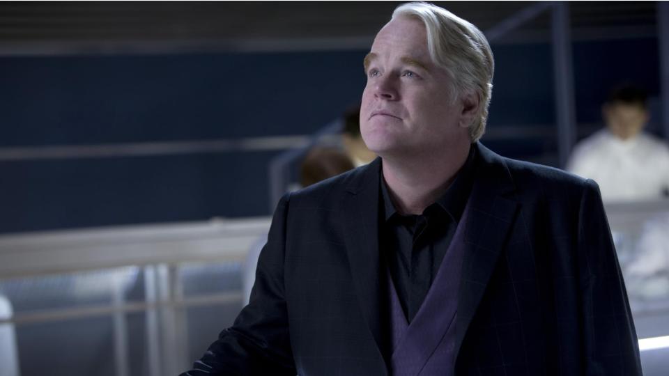 Philip Seymour Hoffman in The Hunger Games: Catching Fire