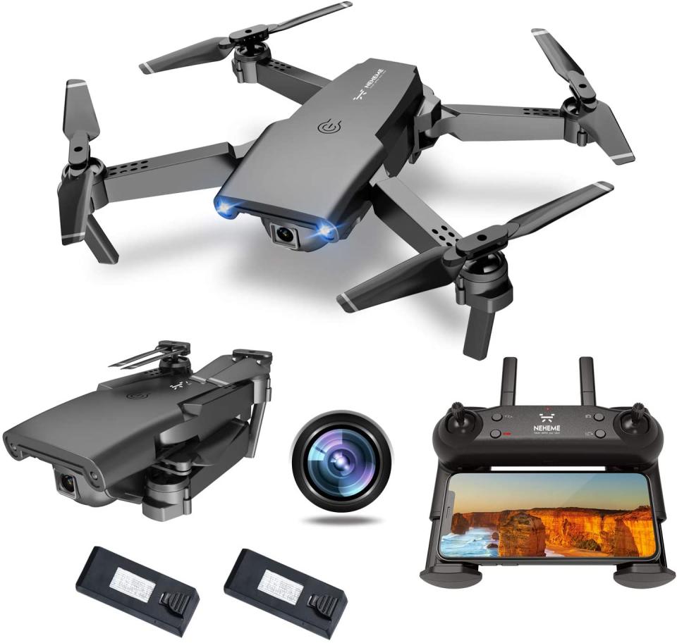 NEHEME NH525 Foldable Drone: Best camera drone under $100 on Amazon