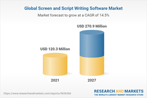 Global Screen and Screenwriting Software Marketplace