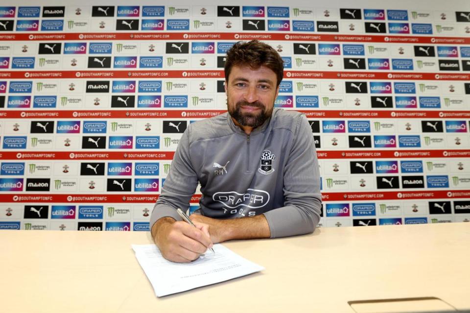 Russell Martin has penned a new deal as Southampton boss <i>(Image: Southampton FC)</i>