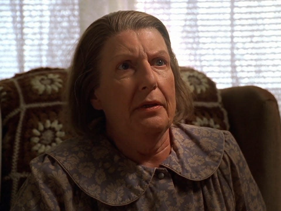 Nancy Marchand as Livia on "The Sopranos."