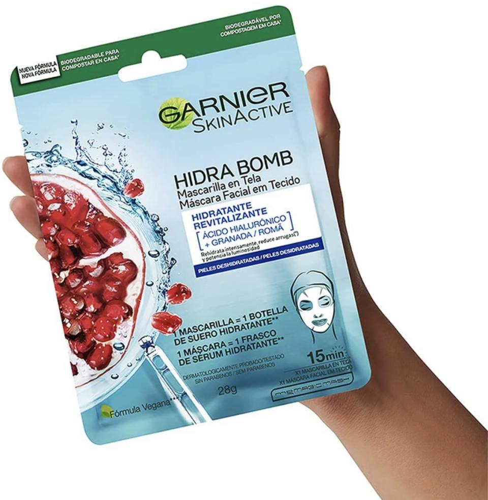 Garnier Skin Active Hidra Bomb de Granada 