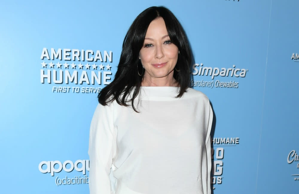 Shannen Doherty is very proud of her new movie credit:Bang Showbiz