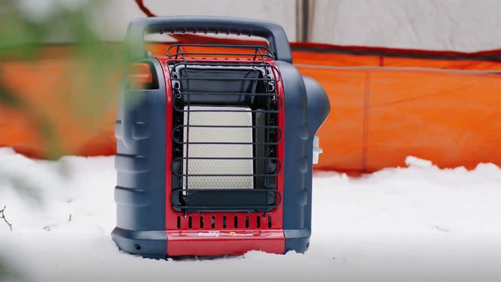 <span class="article__caption">The Mr. Heater Buddy propane heater. </span> (Photo: Nathan Norby)