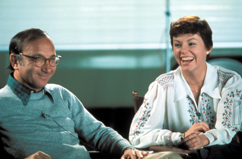 Playwright and screenwriter Neil Simon with 'The Goodbye Girl' star, Marsha Mason (Photo: Courtesy Everett Collection)