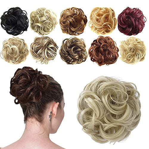 7) Feshfen Hair Bun Extensions