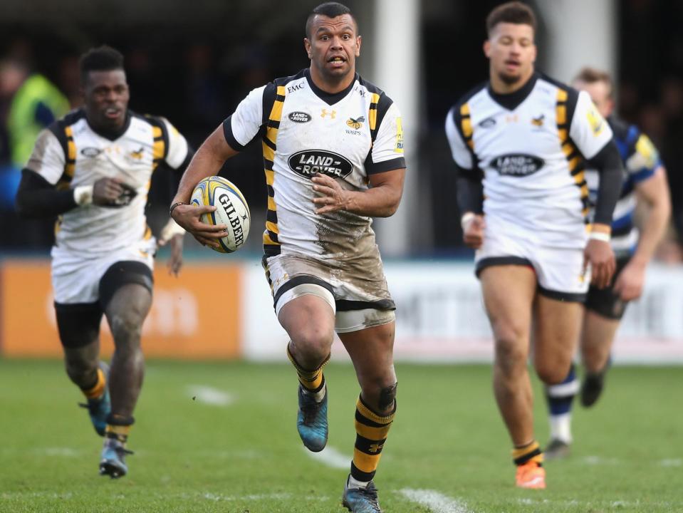 Kurtley Beale was excellent as Wasps returned to top form: Getty