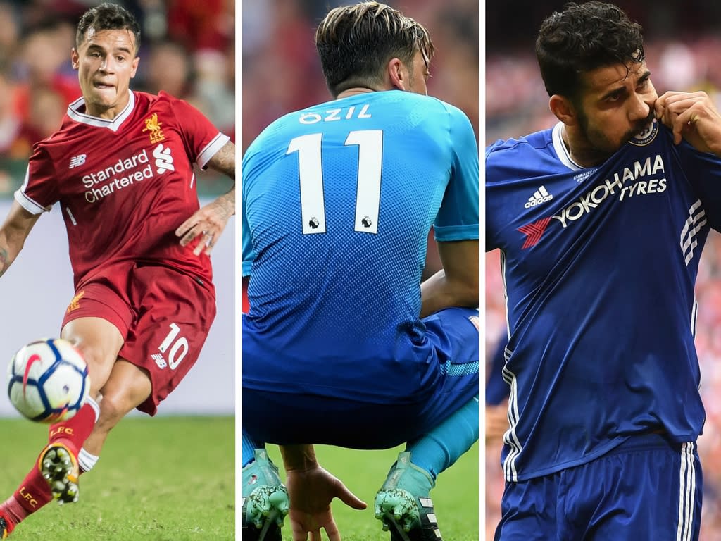 Coutinho, Ozil and Costa – they could yet be sold today