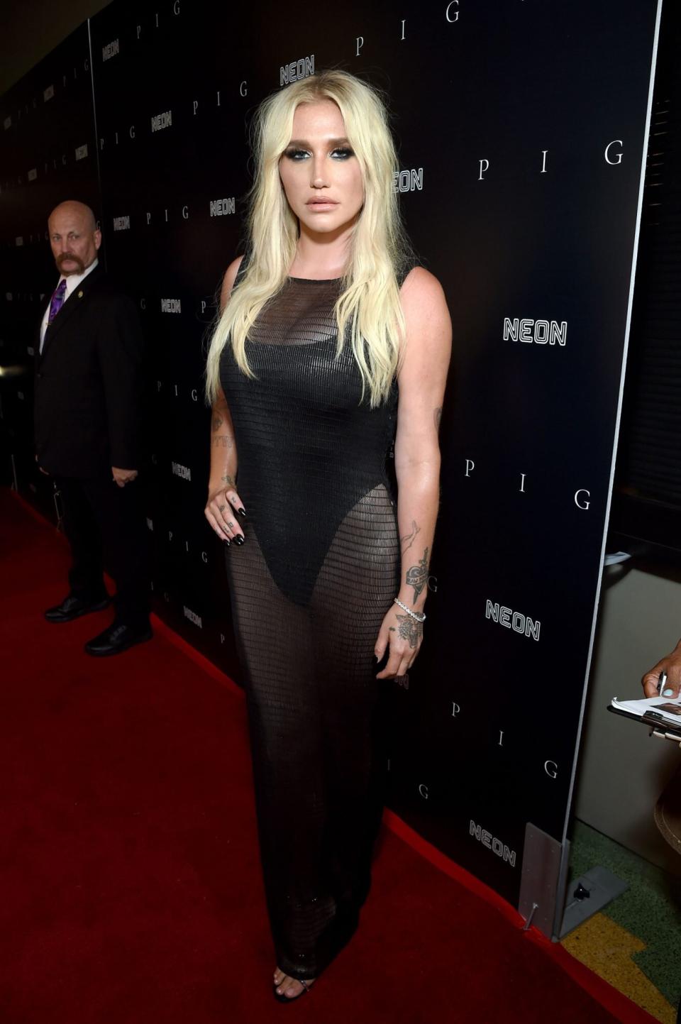 Kesha Naked Dress