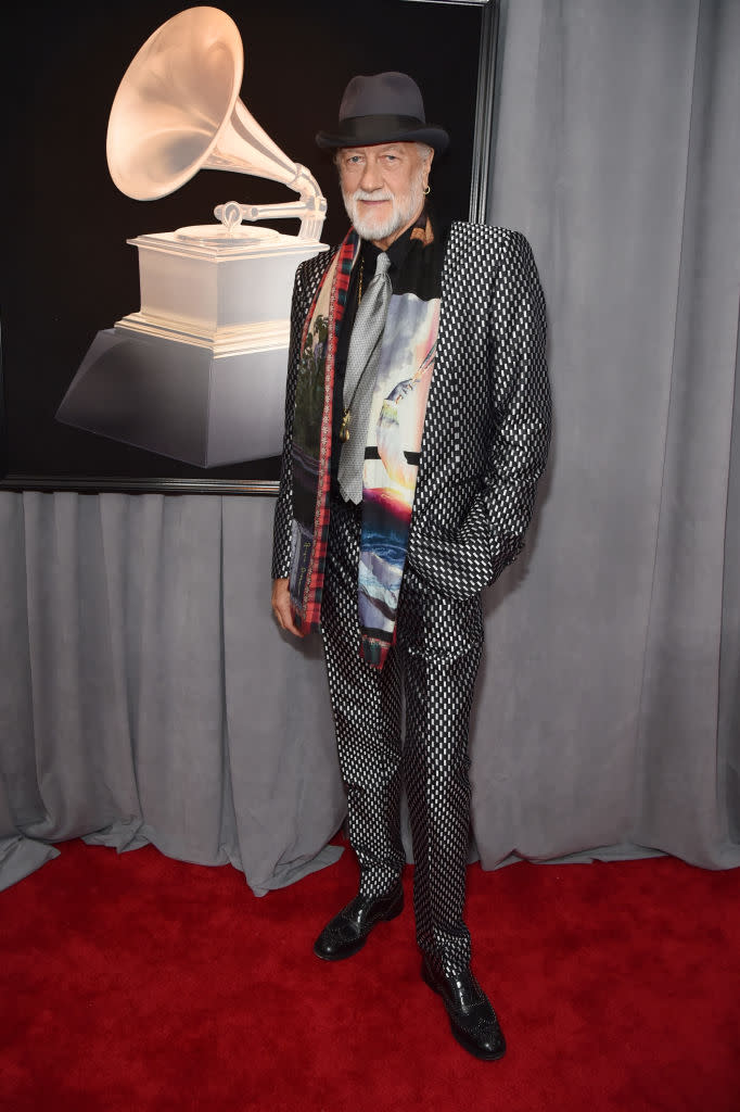 Mick Fleetwood attends the 60th Annual Grammy Awards at Madison Square Garden in New York on Jan. 28, 2018. (Photo: John Shearer/Getty Images)