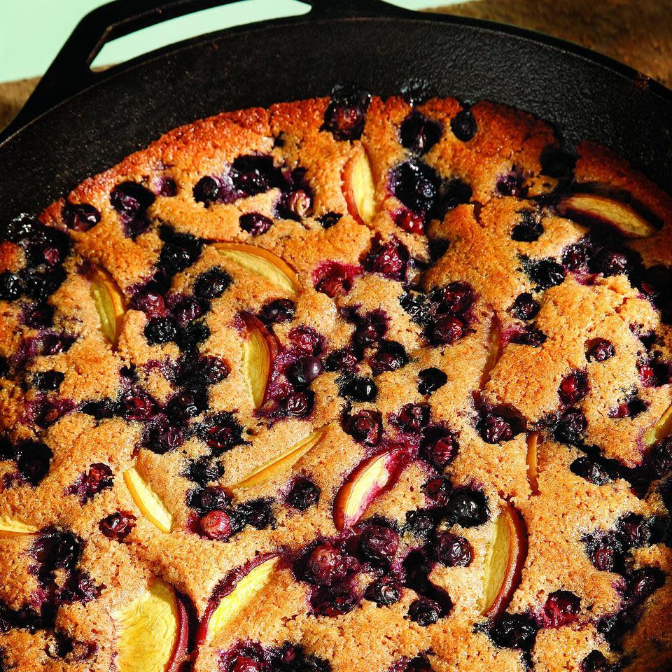 Peach & Blueberry Cobbler