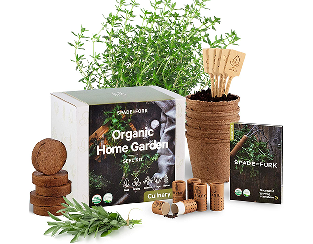 Organic Home Garden Best Indoor Herb Kit on Amazon