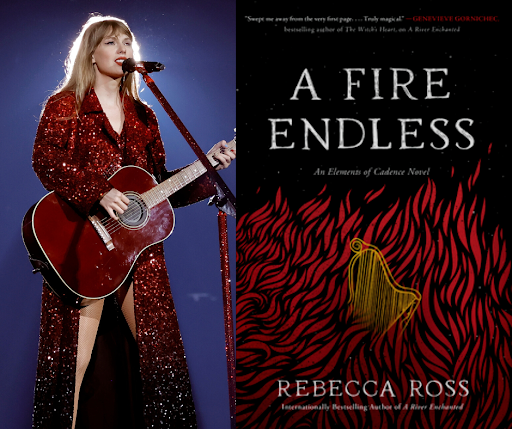 Taylor Swift has us seeing "Red," and so does Rebecca Ross' "A Fire Endless."