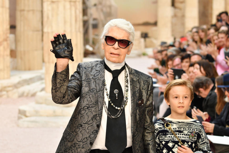 Karl Lagerfeld was known for his infamous one-liners [Photo: Getty]