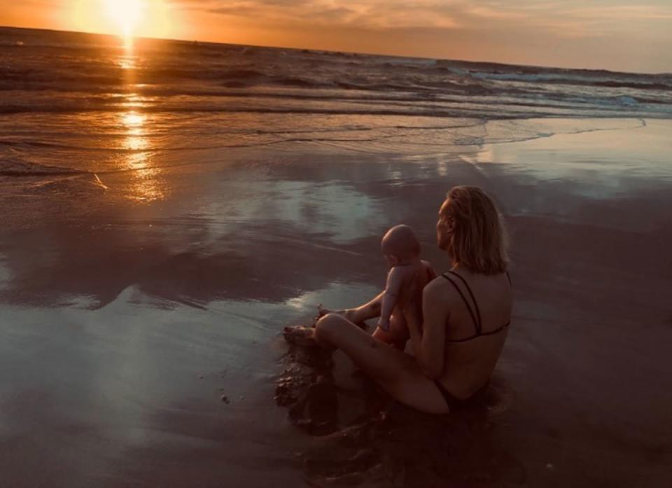 The actress celebrated her first Mother's Day since welcoming her baby girl by sharing an adorable photo of the two watching the sunset on a beach. "I love you forever, I’ll like you for always, As long as I’m living, My baby you will be," Kruger captioned the photo on Instagram, referencing the book <em>Love You Forever</em> by Robert Munsch. PEOPLE confirmed on November 2, 2018 that Kruger, 42, and boyfriend Norman Reedus, 50, had welcomed a daughter. 