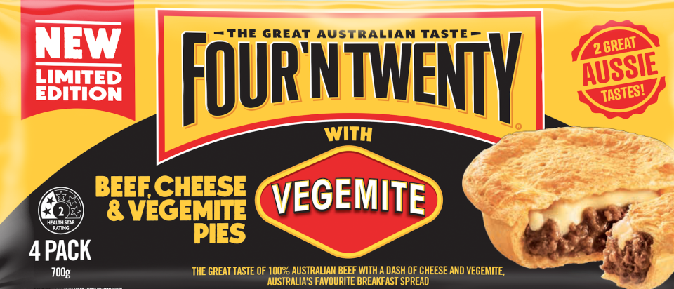 Vegemite pies