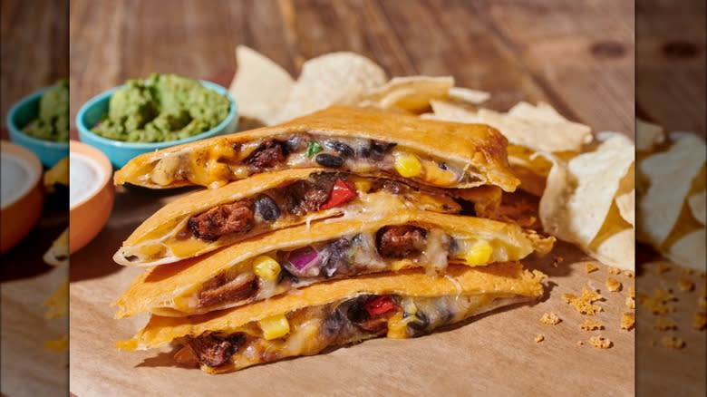 Qdoba quesadilla