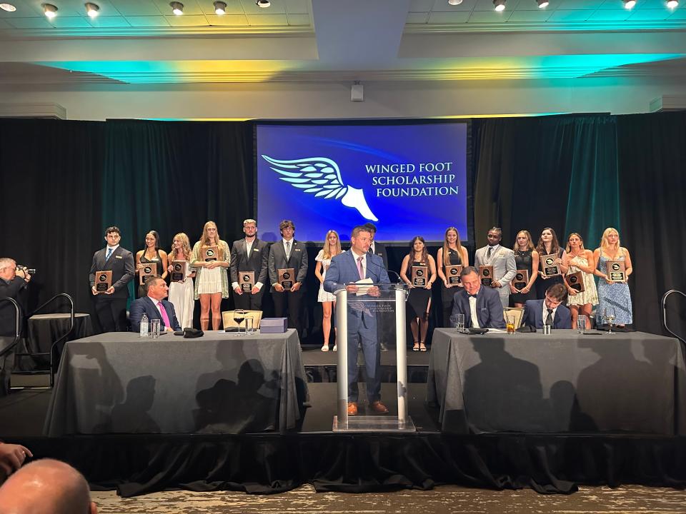 All 15 nominees await to see whether or not they're named the recipient of the Winged Foot Scholarship Award on Friday, May 10th, 2024.