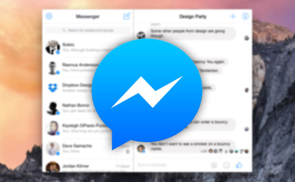 Facebook Messenger 全新版本: 在電腦也可以直接 FB 聊天