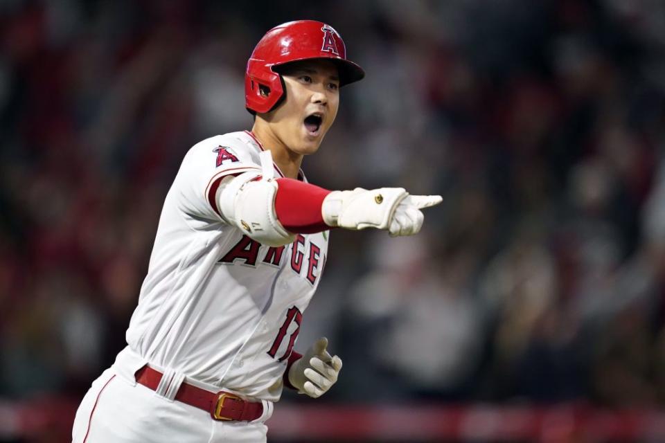 日本隊大谷翔平。（美聯社資料照）