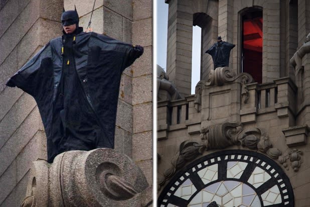 The Batman filming in Liverpool