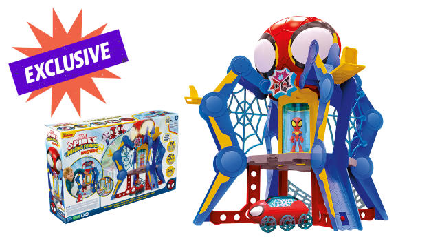 Spider-fans, start your web-spinning with an exclusive sneak peek at  Hasbro's new 'Spidey and His Amazing Friends' toys