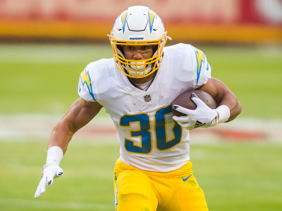 Los Angeles Chargers running back Austin Ekeler (30) 