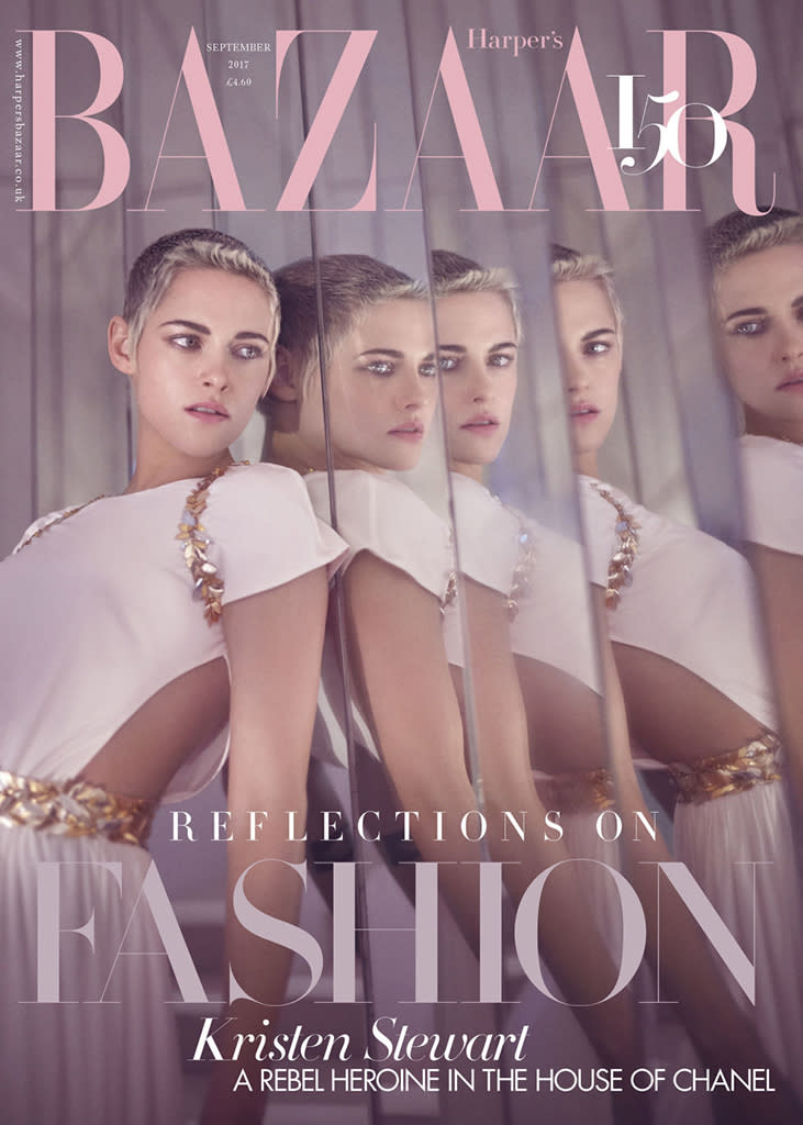 Kristen Stewart covers Harper's Bazaar U.K. (Photo: Tom Craig/Harper's Bazaar)