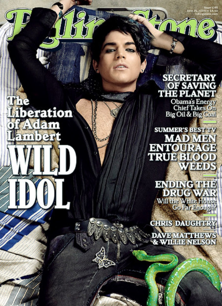 Adam Lambert, Rolling Stone (June 2009)