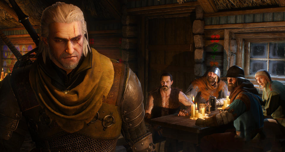 A scene from The Witcher III: Wild Hunt