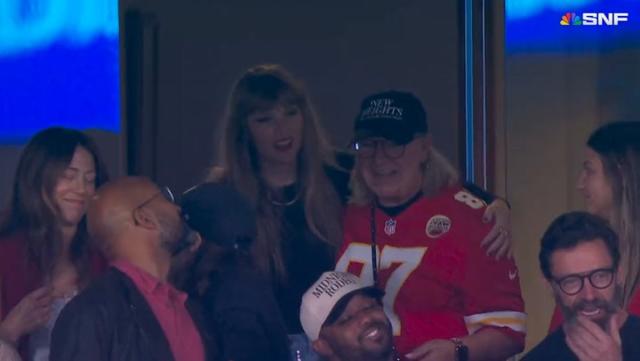 Taylor Swift spotted as Chiefs beat Jets