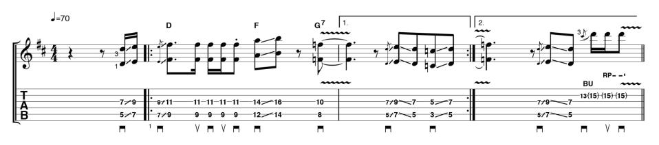 TGR374 RHCP Lesson