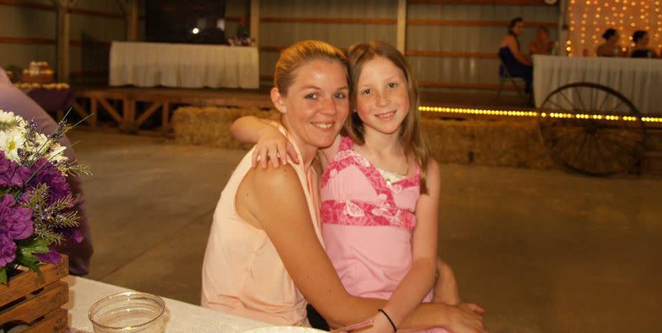 Abigail with her mother Anna Williams, who has received numerous condolensce messages on her Facebook account since the bodies were discovered. Photo: Facebook