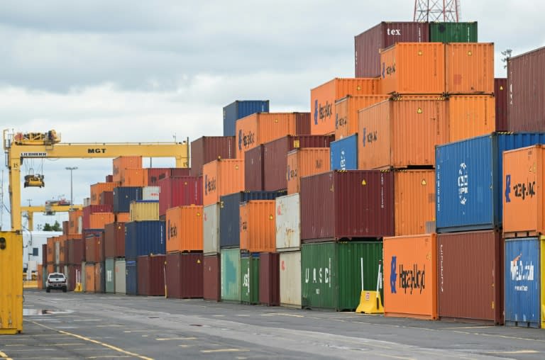 Police in Canada believe many stolen vehicles are shipped overseas through the Port of Montreal, seen here, for sale (Graham Hughes)