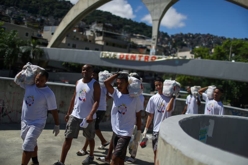 FILE PHOTO: Outbreak of the coronavirus disease (COVID-19) in Rio de Janeiro