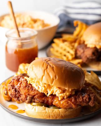 Honey Pepper Pimento Chicken Sandwich