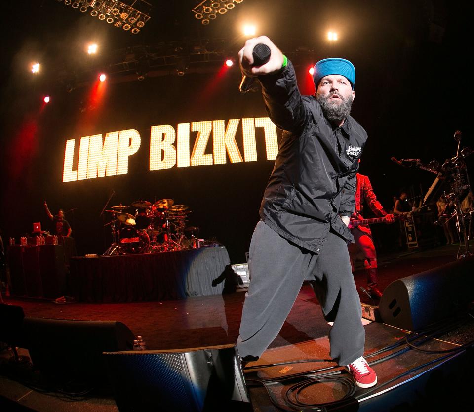 Fred Durst of Limp Bizkit.