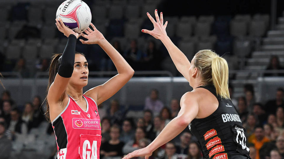 Maria Folau in action for Adelaide. (Photo by Quinn Rooney/Getty Images)