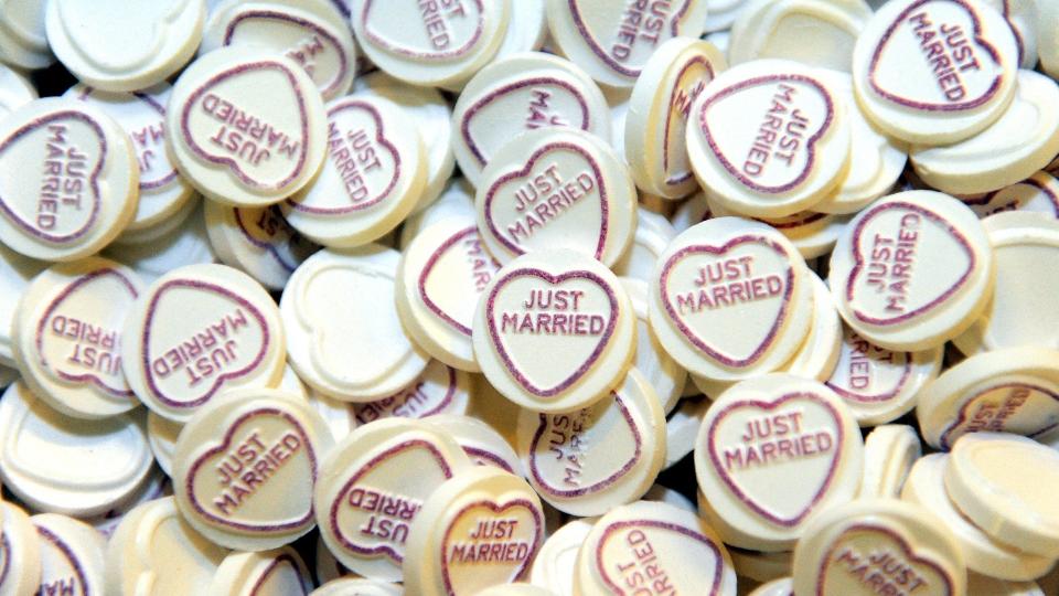 Love Hearts sweets