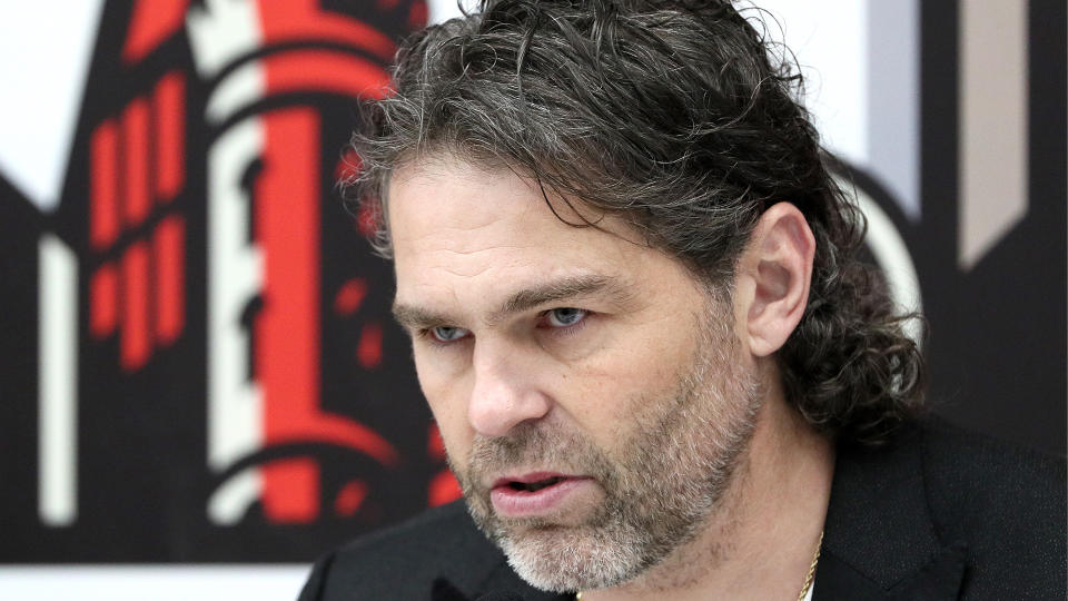 There's no end in sight for Jaromir Jagr's professional hockey career. (Photo by Alexander Shcherbak\TASS via Getty Images)