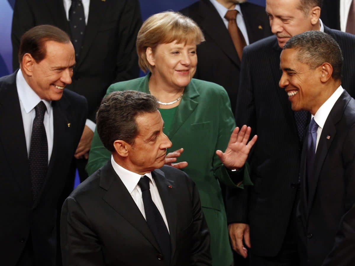 France's president Nicolas Sarkozy and US president Barack Obama were overheard at the G20 summit (Reuters)