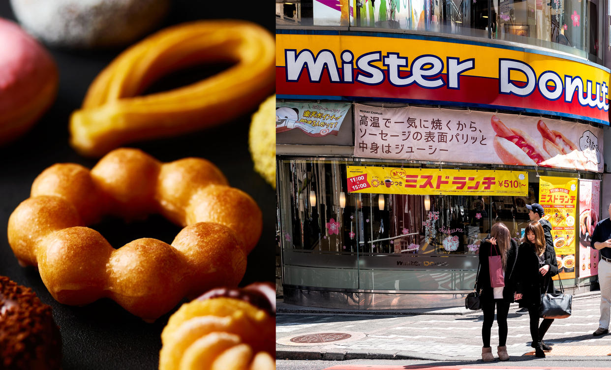 Mister Donut is the largest donut franchise chain in Japan and is widely popular there. (PHOTOS: WAttention Plaza/Facebook, Getty Images file photo)