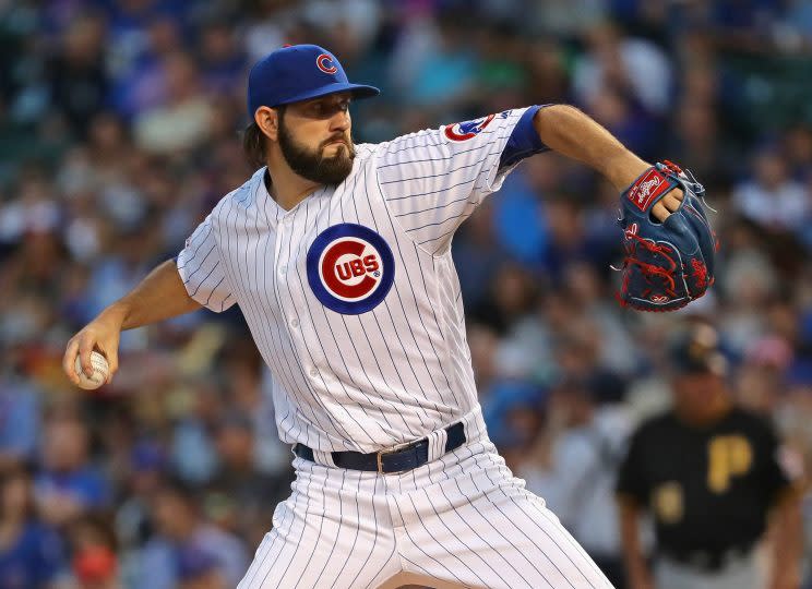 Teams looking for help in the rotation can still land Jason Hammel. (Getty Images)