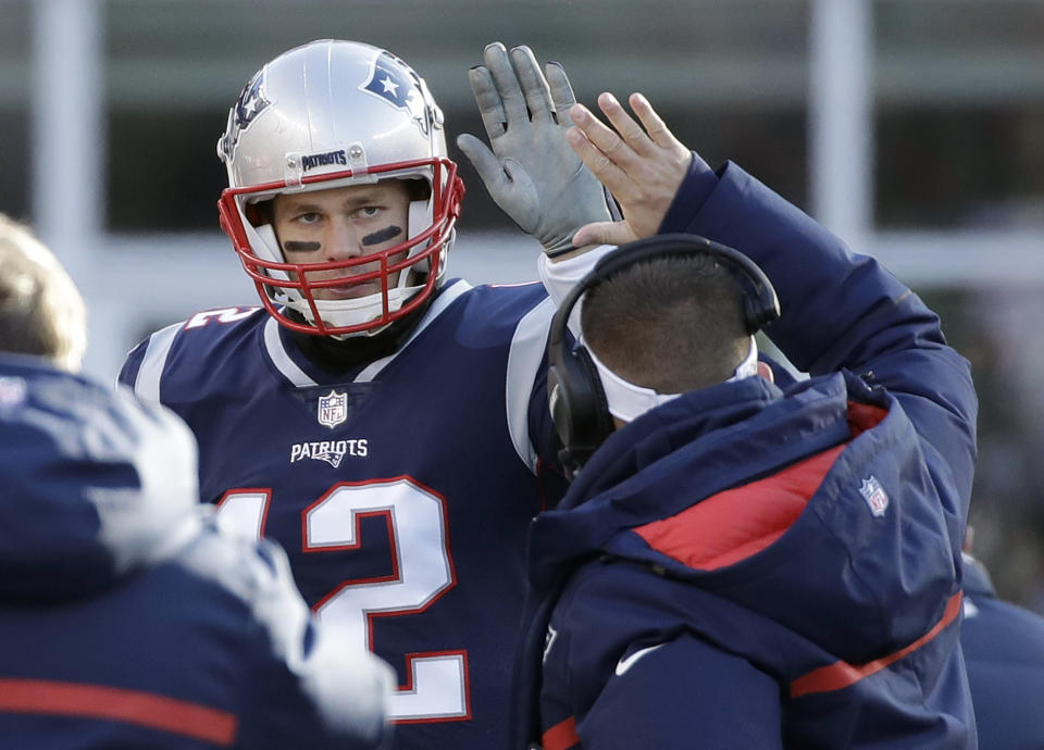 Tom Brady in the NFL playoffs is nothing less than money. (AP Photo/Elise Amendola)