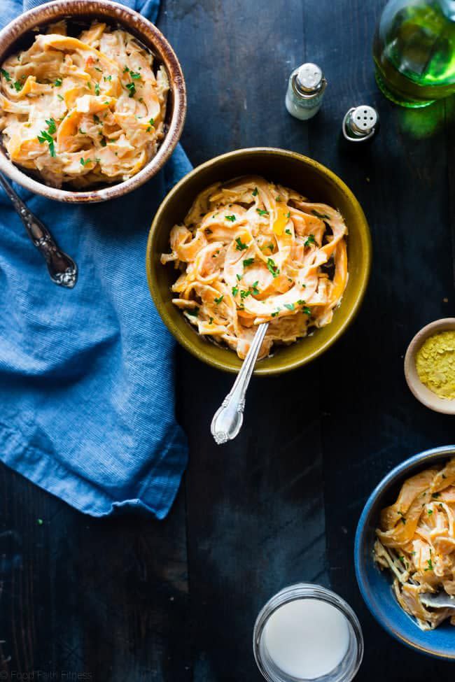 Vegan Mac and Cheese With Butternut Squash Noodles