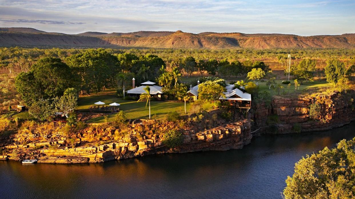 el questro homestead luxury lodge in the kimberley western australia
