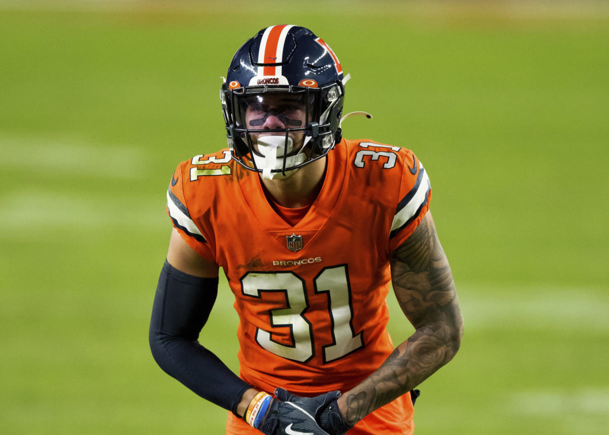 Photo gallery: Broncos sport bright orange color rush uniforms against  Eagles Sunday