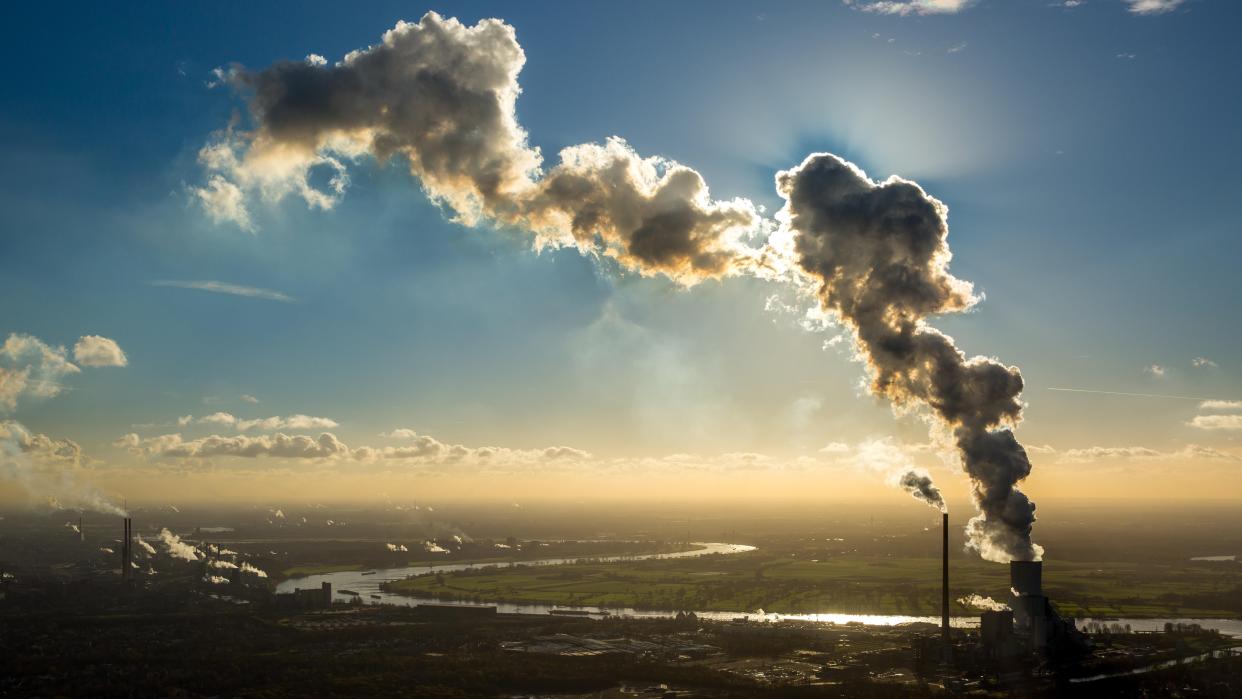  Kraftwerk Duisburg-Walsum, a coal plant near Germany's Ruhr river, belches black smoke. Coal use is projected to reach a record high this year. 