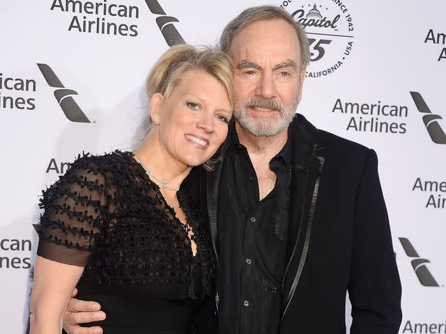 <p>Broadimage/Shutterstock</p> Neil Diamond and Katie McNeil at the Capitol Records 75th Anniversary Gala in 2016.